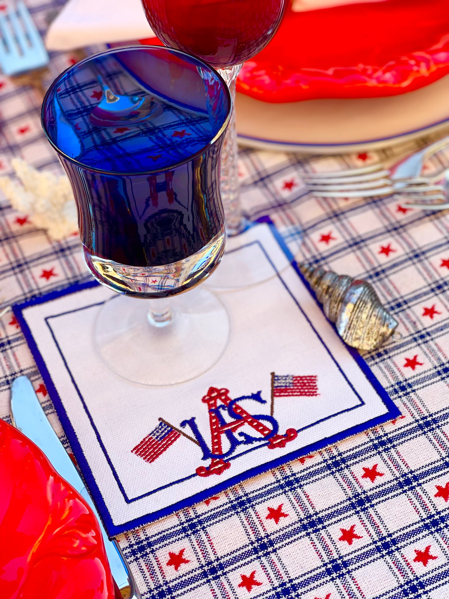 USA Cocktail Napkins (set of 4)