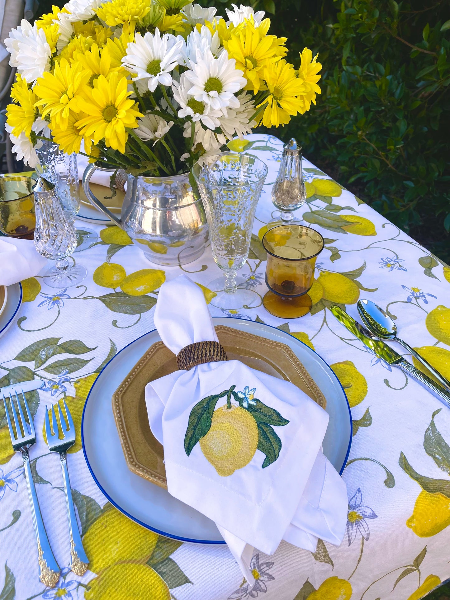 Lemon Dinner Napkin