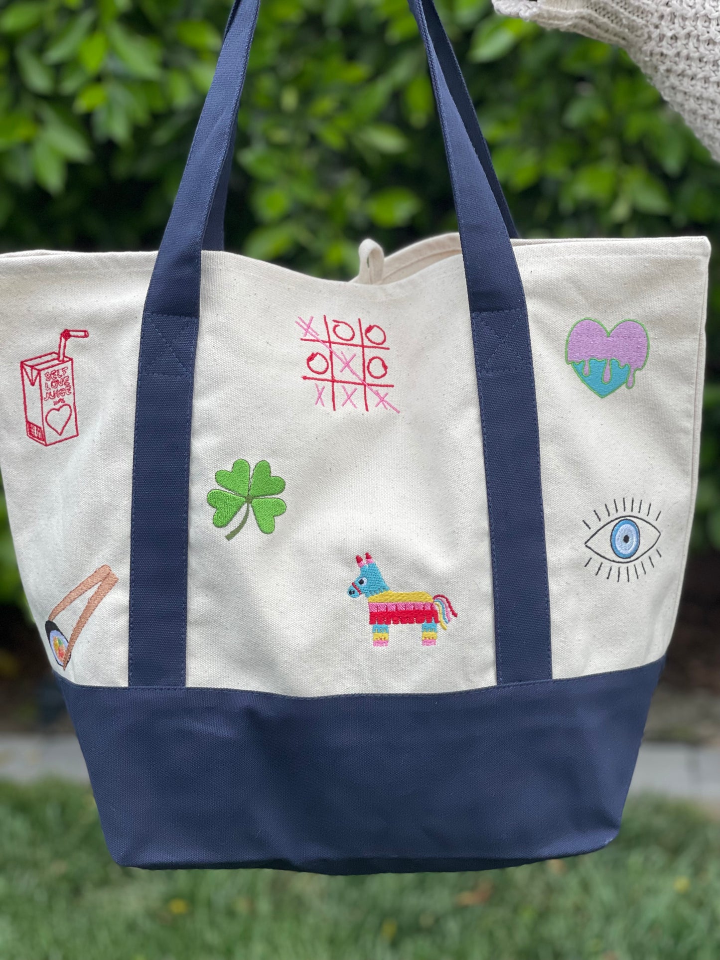 Lucky Icon Tote Bag