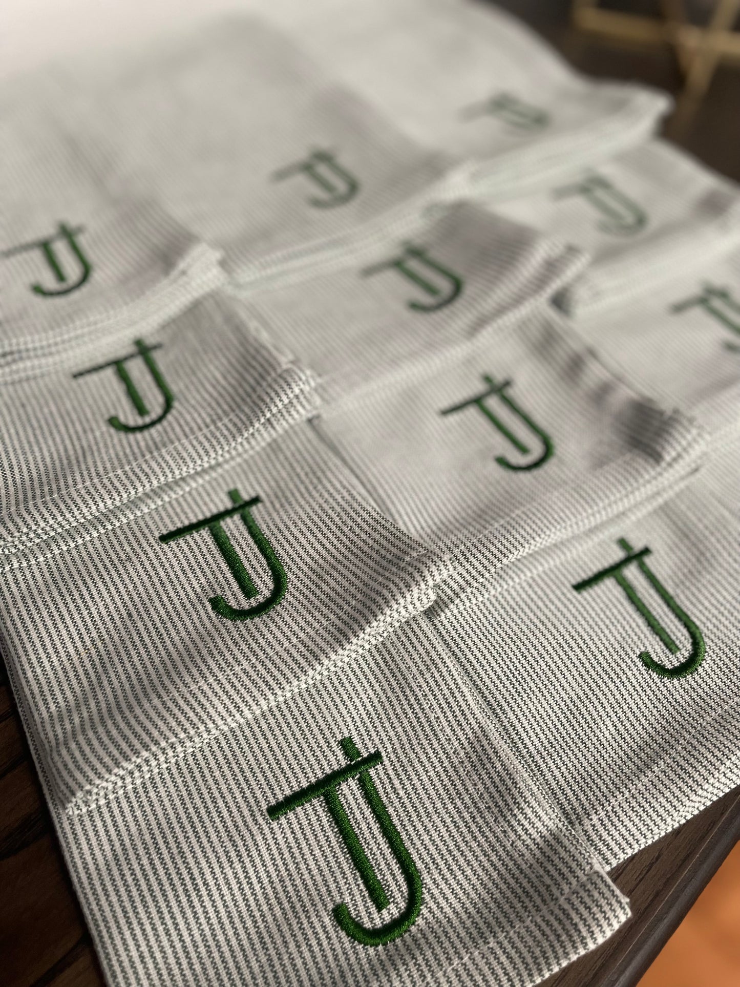Modern Monogram Napkins (set of 4)