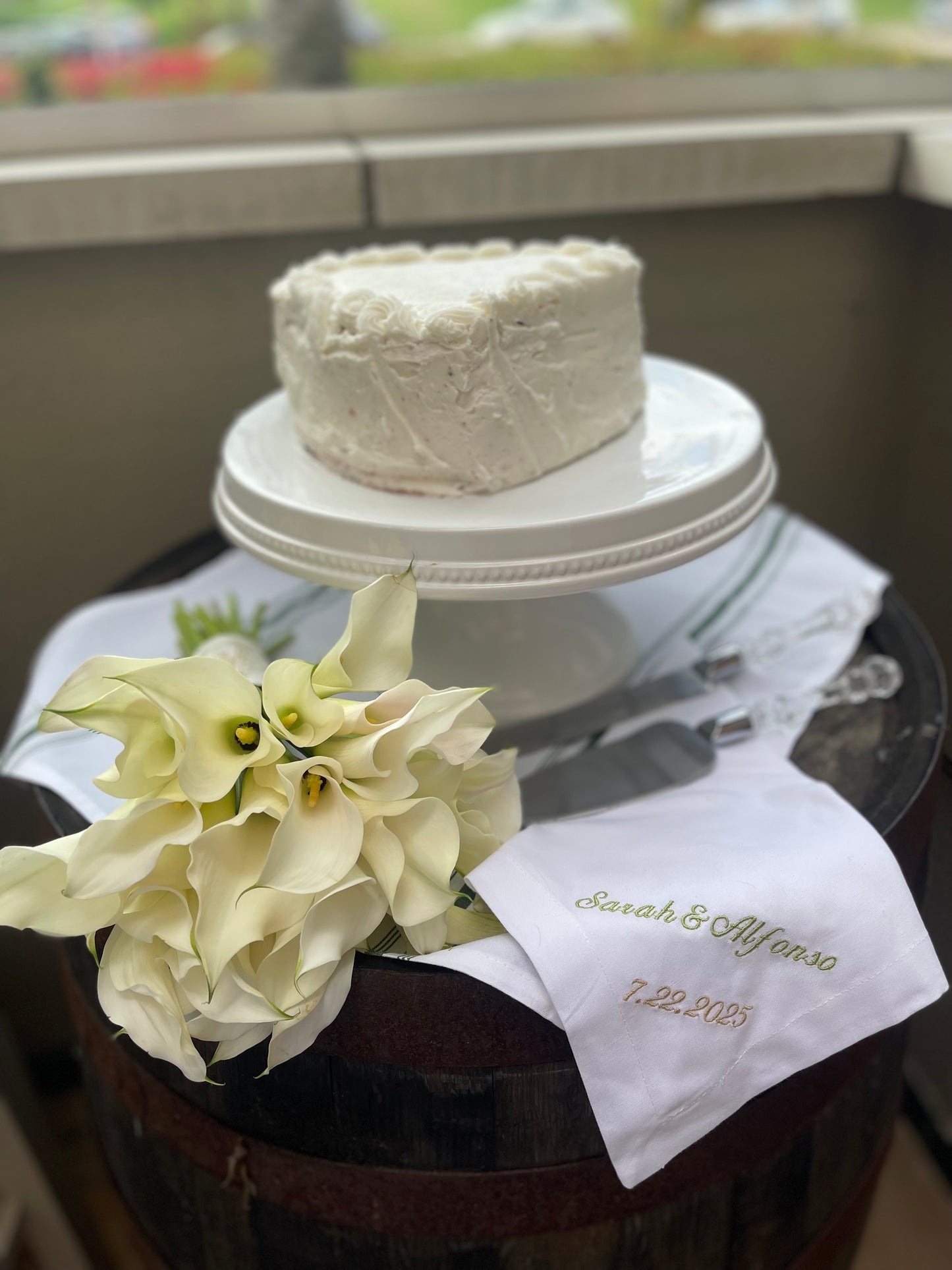 Wedding Cake Napkin