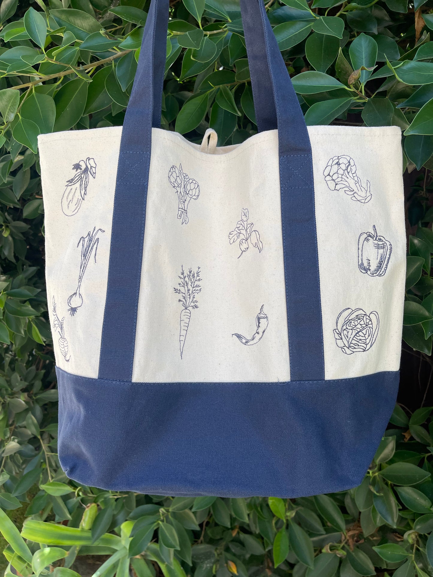 Farmers Market Produce Tote