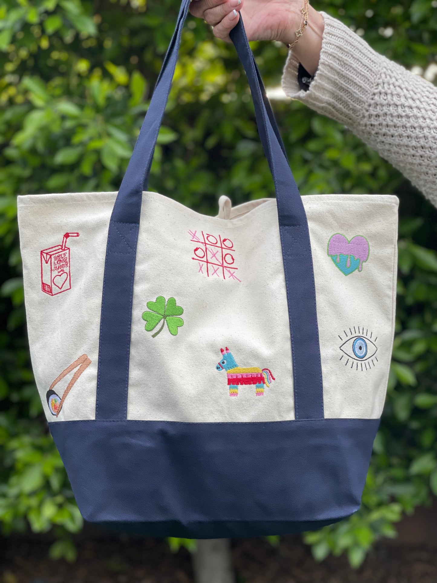 Lucky Icon Tote Bag