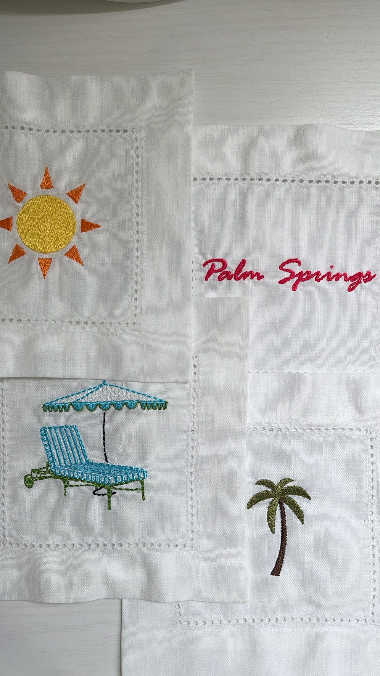 Palm Springs Cocktail Napkins (set of 4)