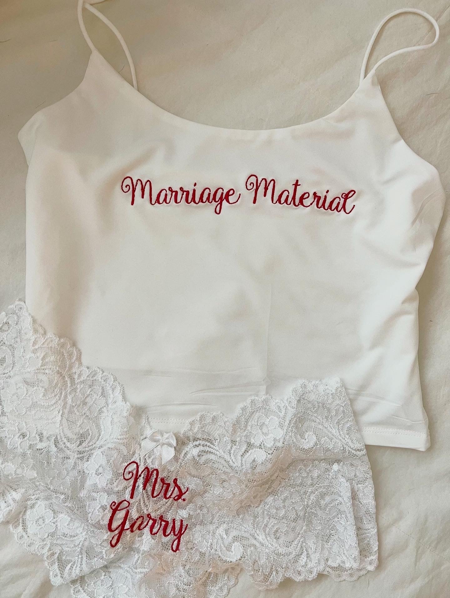 Tank with Lace bottoms - Intimates