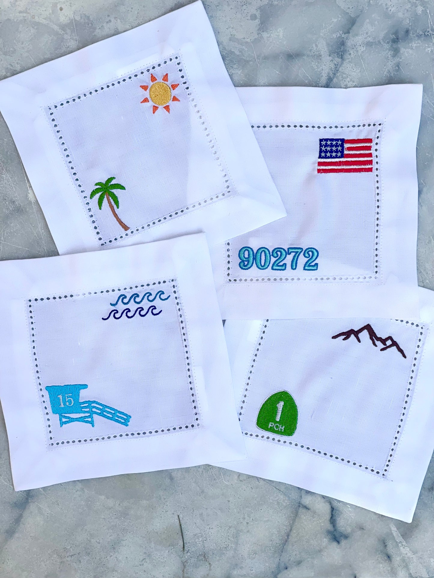 Pacific Palisades Cocktail Napkins