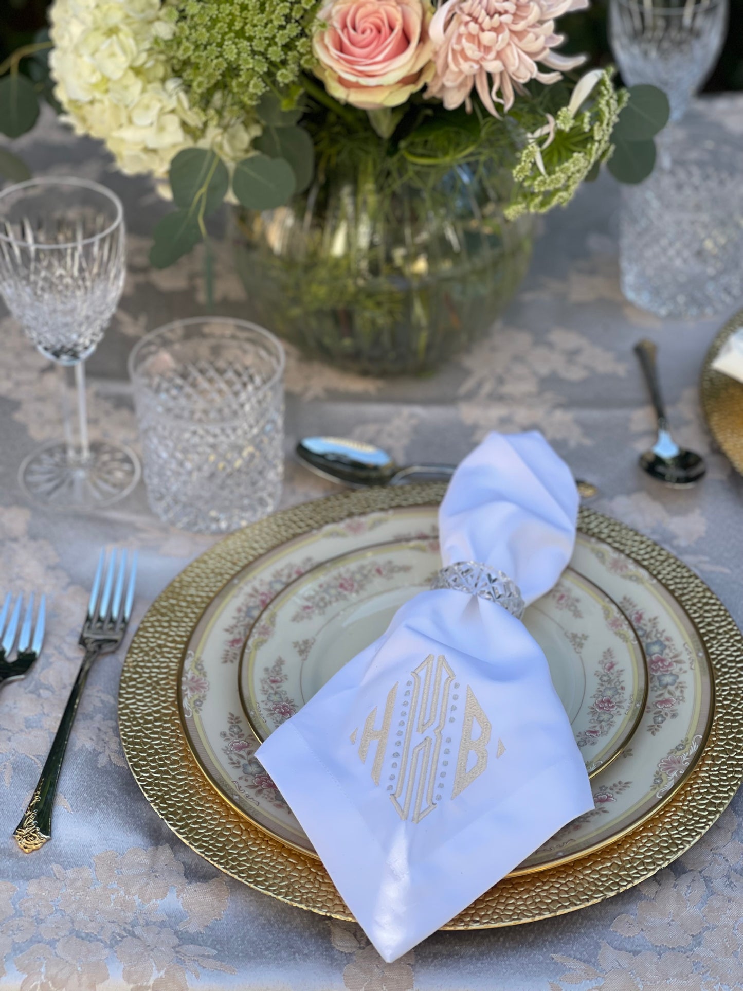 Diamond Dot Monogram