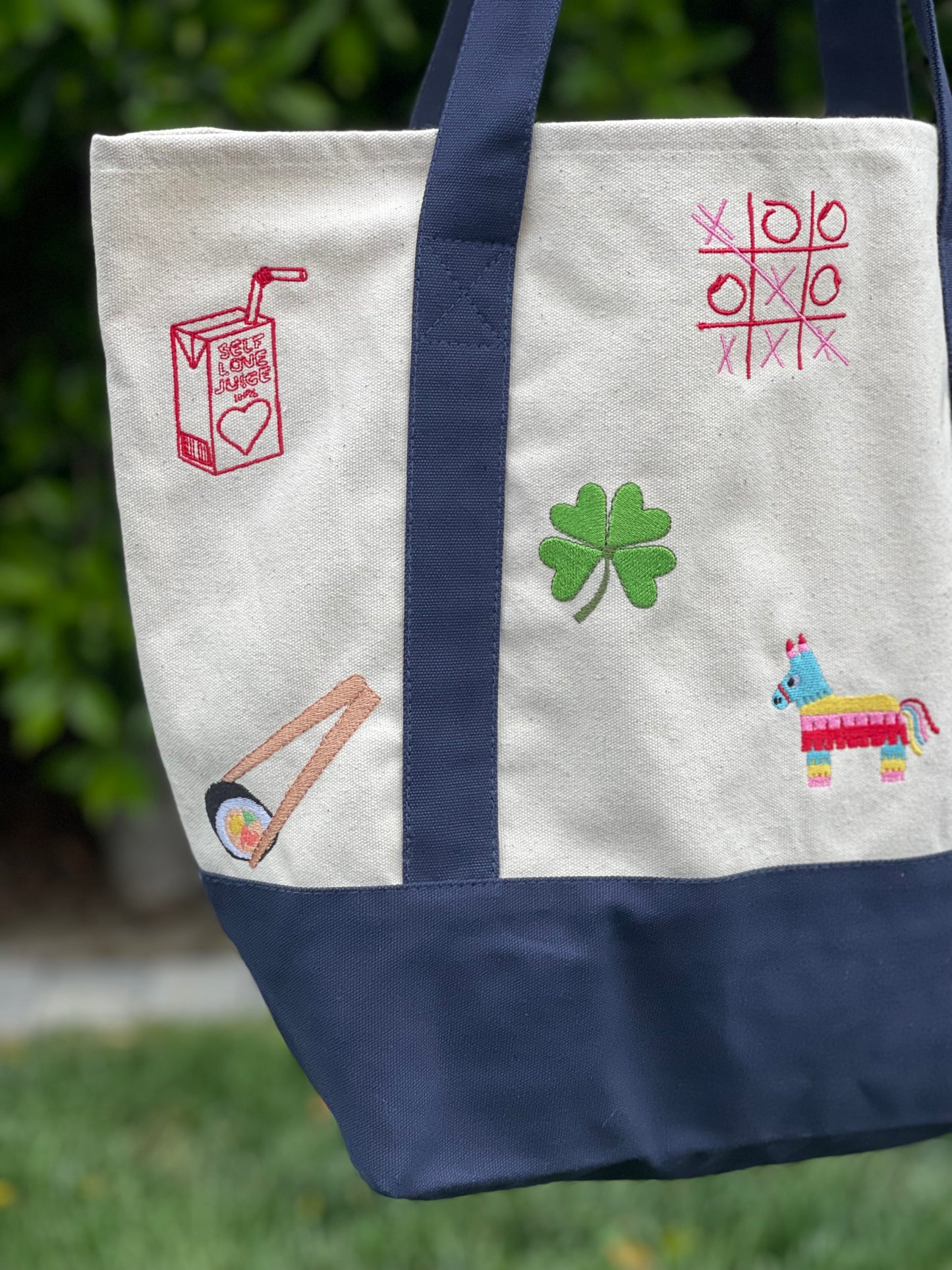 Lucky Icon Tote Bag