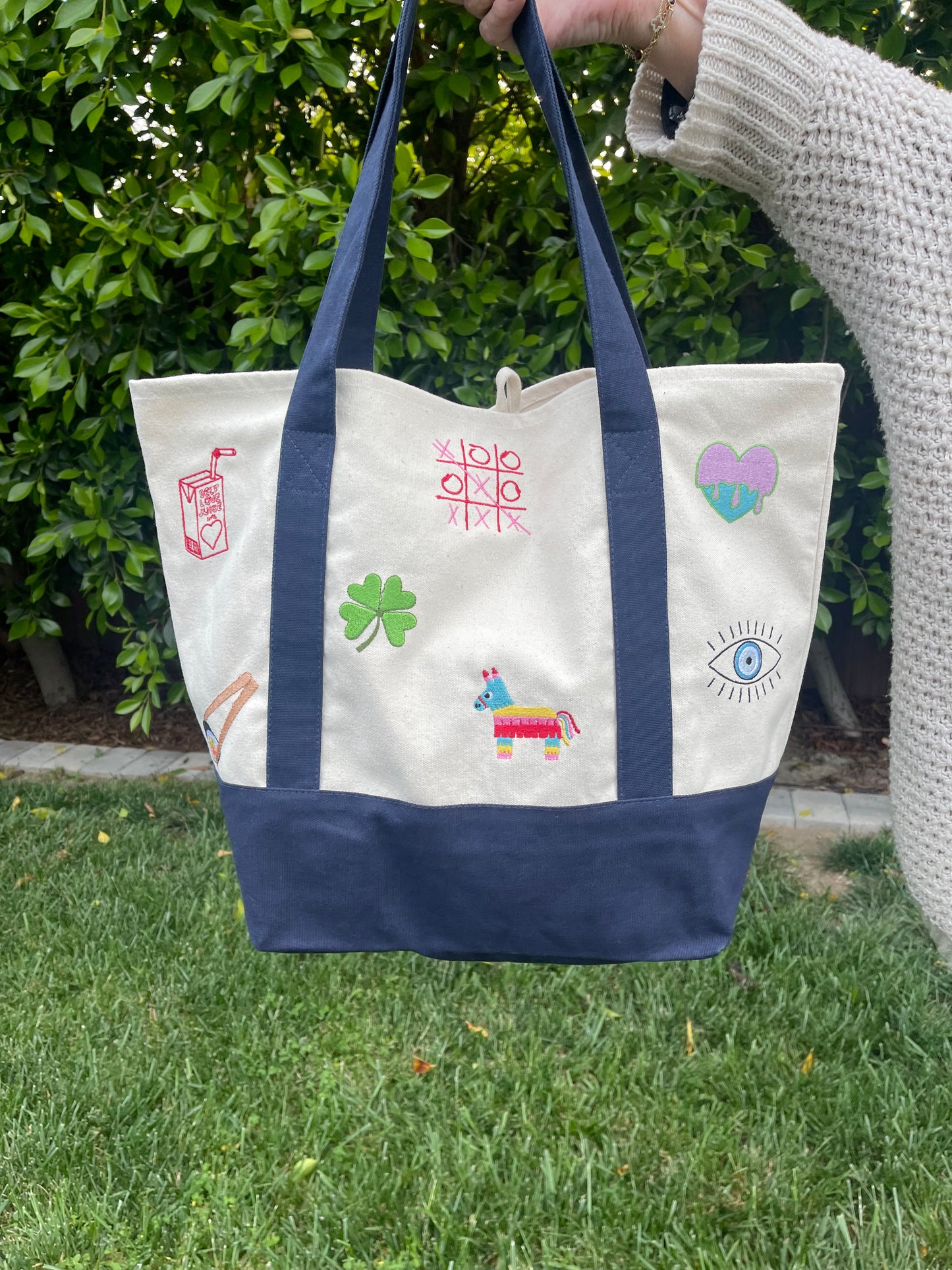 Lucky Icon Tote Bag