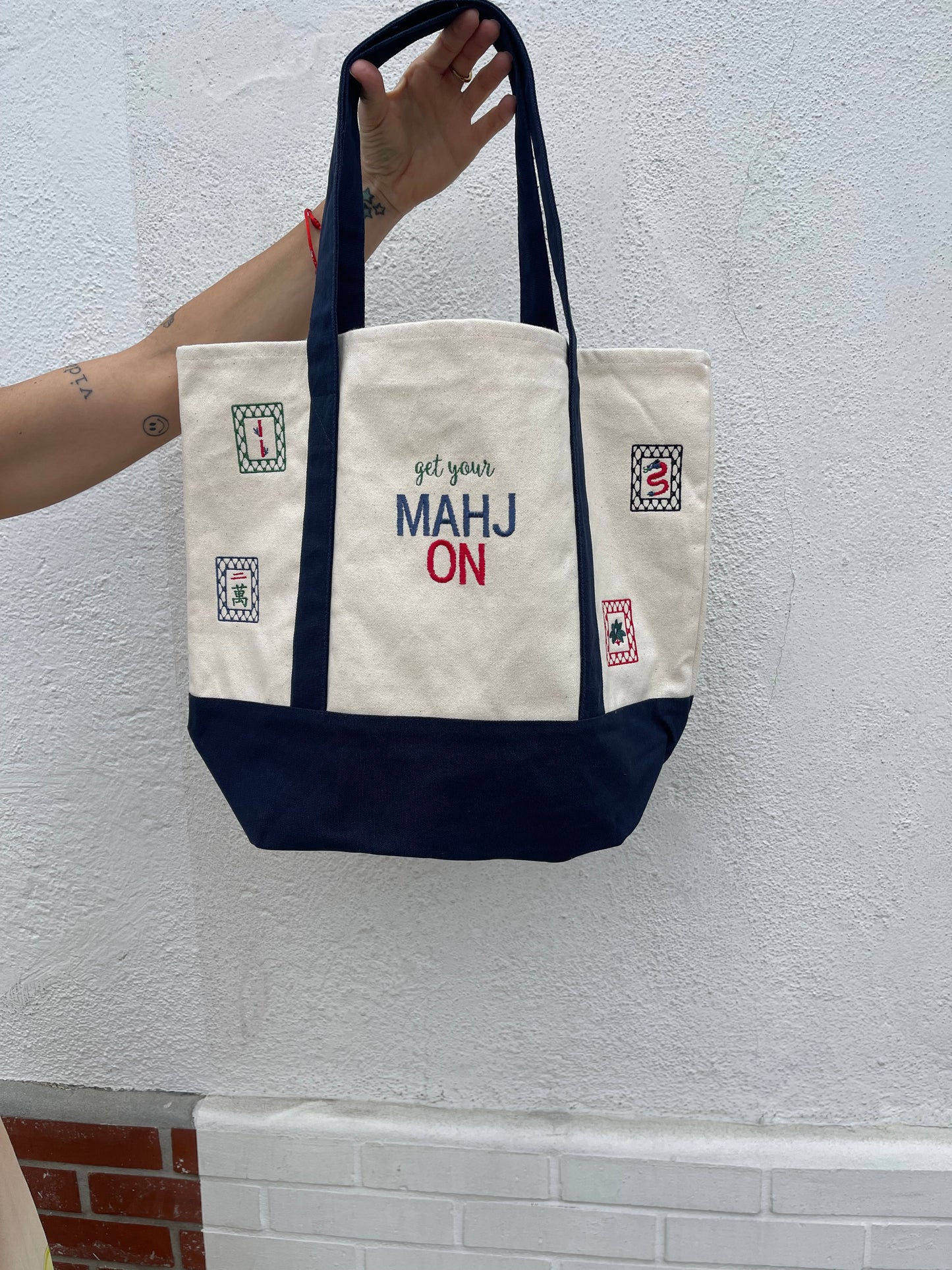 Mahjong Icon Tote