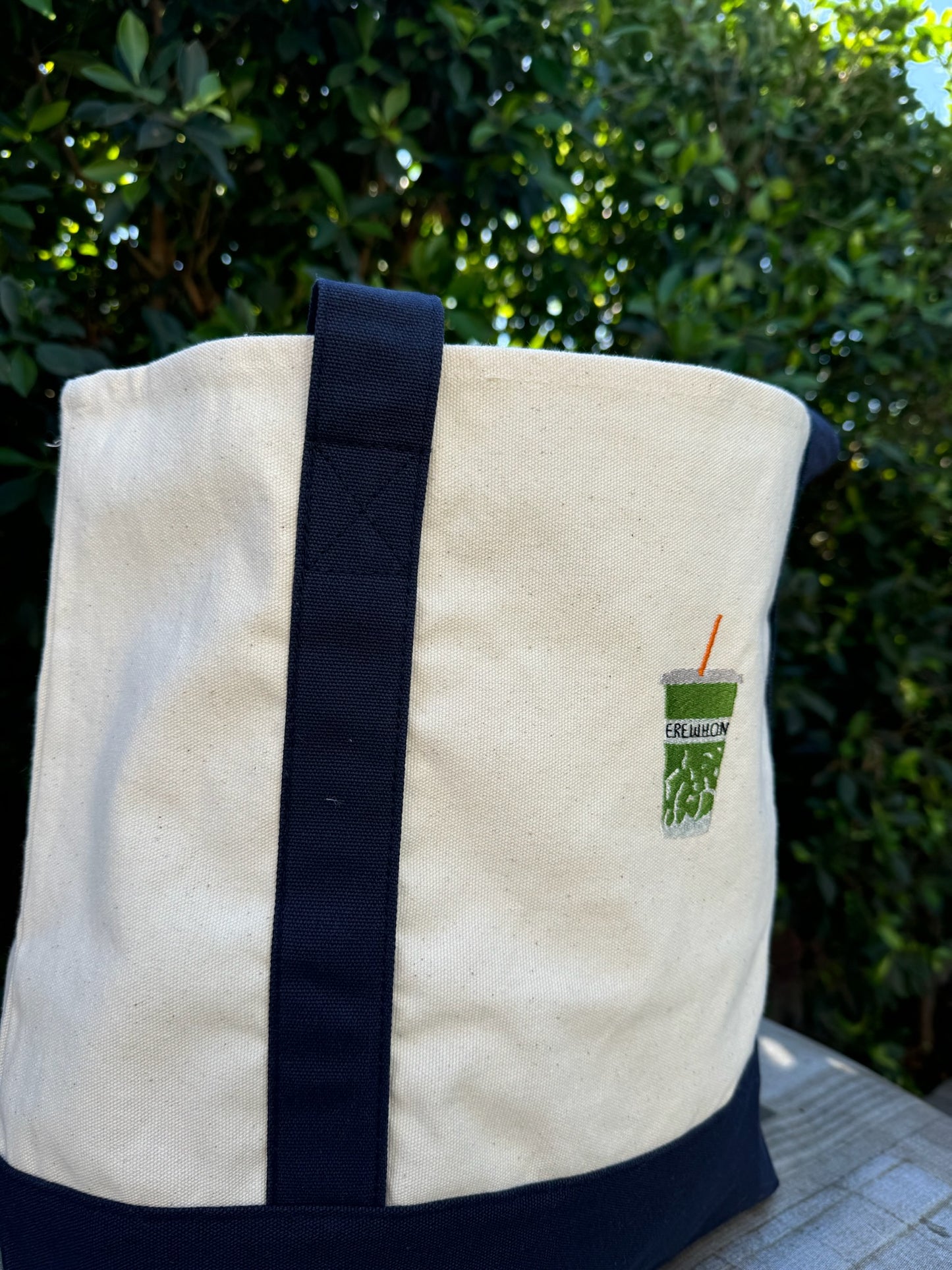 Smoothie Canvas Tote Bag
