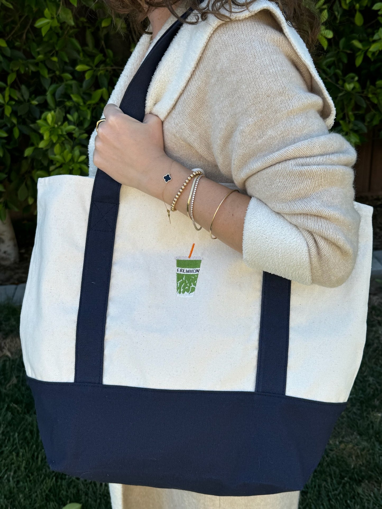 Smoothie Canvas Tote Bag
