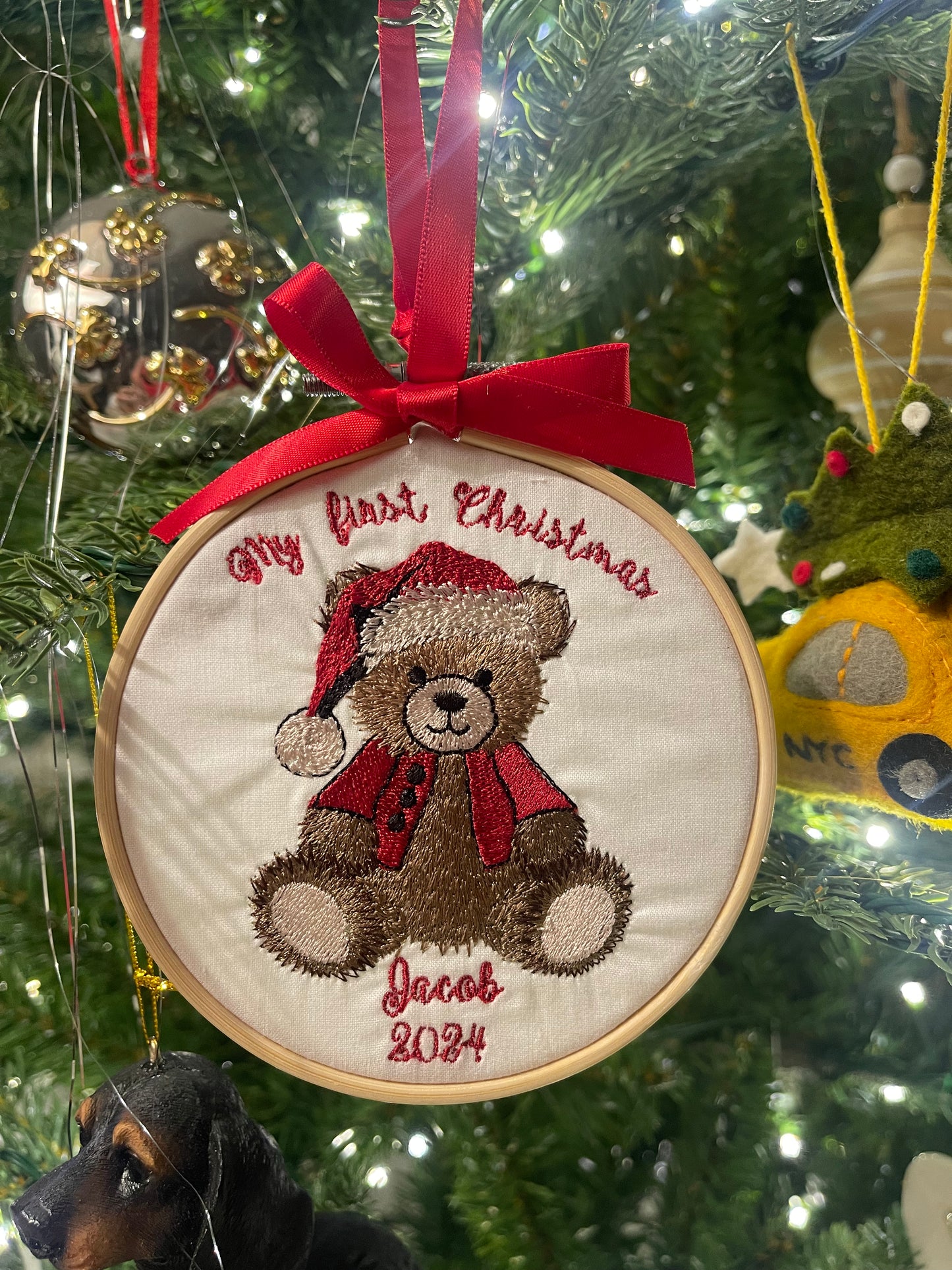 "My First Christmas" Bear Ornament