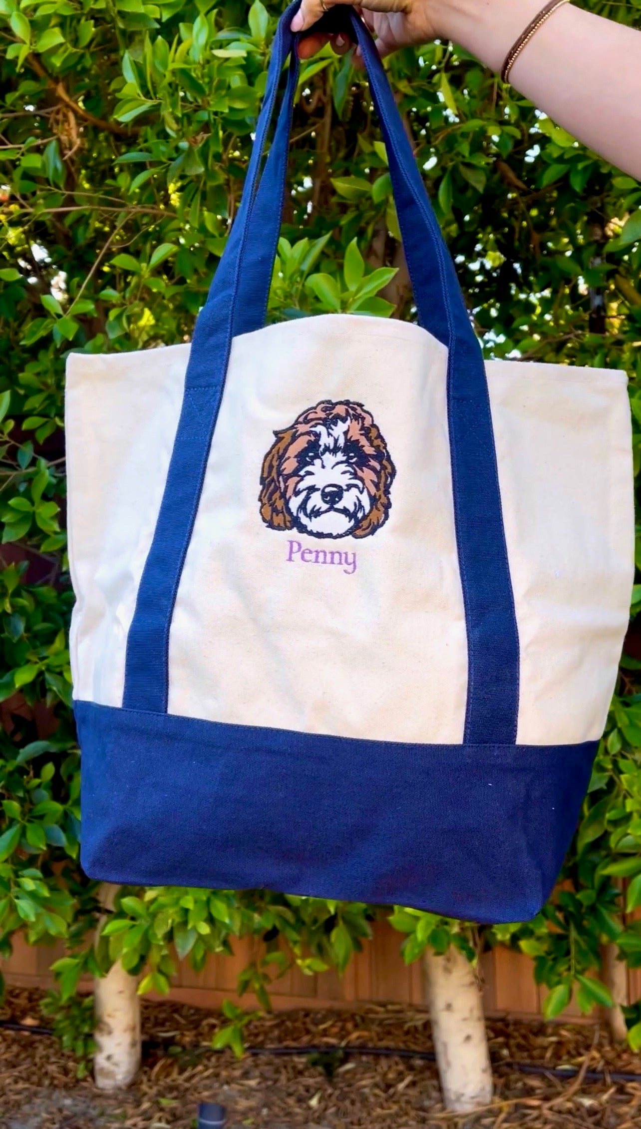 Personalized Pet Tote Bag