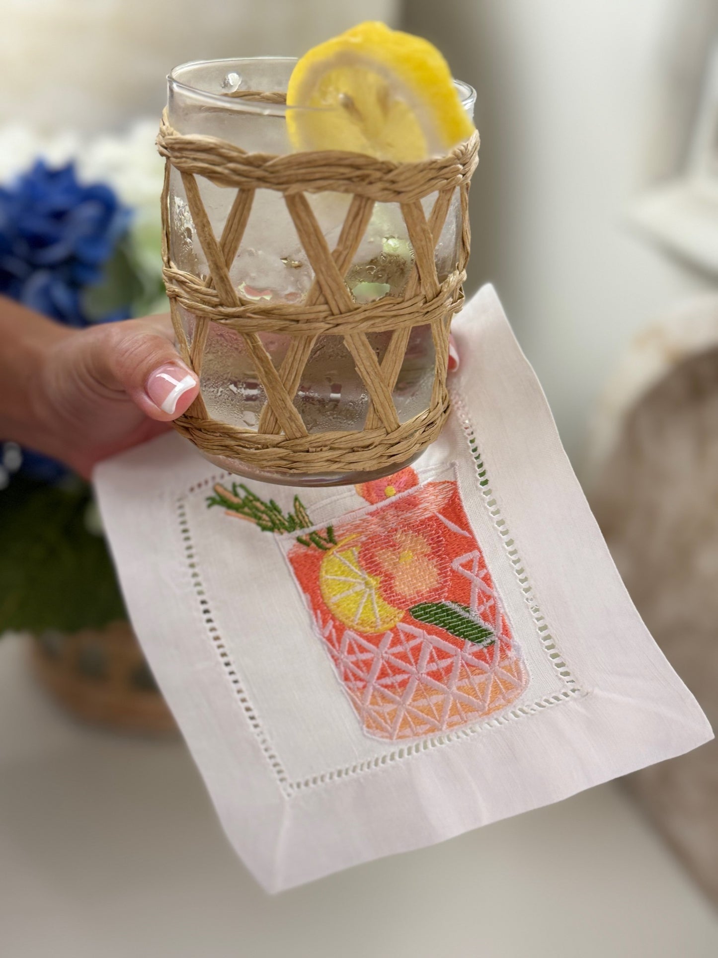 Gin n' Tonic Cocktail Napkins (Set of 4)