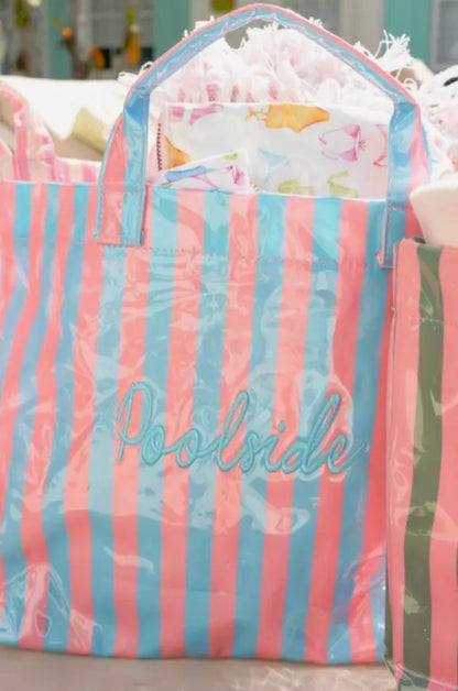 Cabana Clear Coat Tote