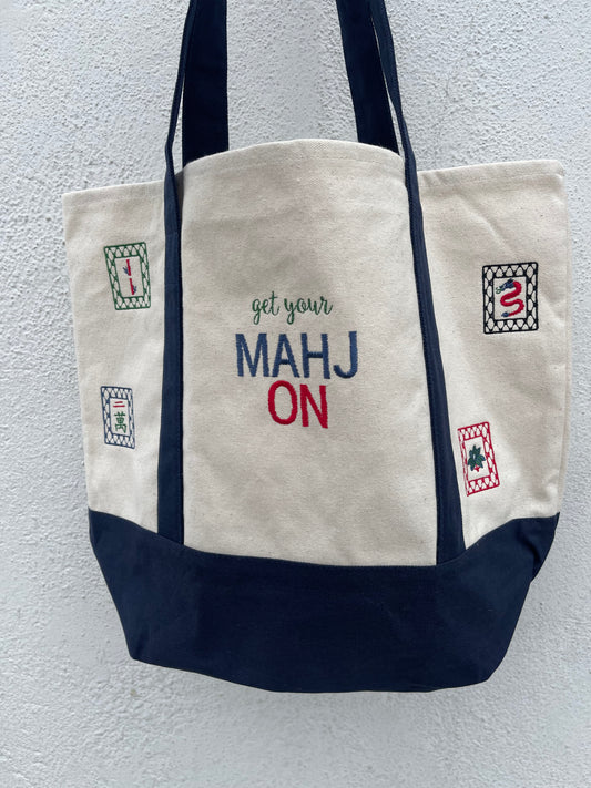 Mahjong Icon Tote