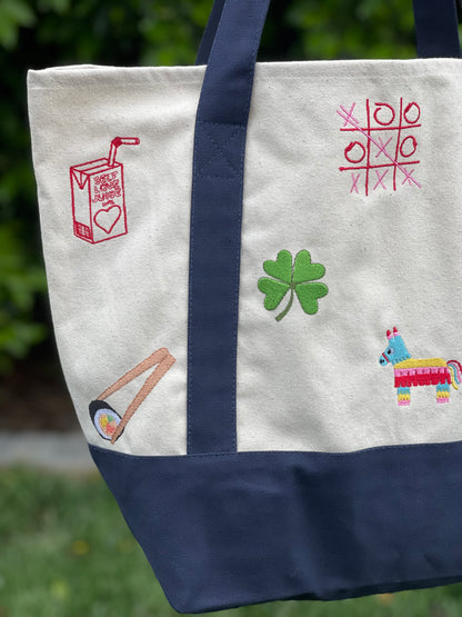Lucky Icon Tote Bag