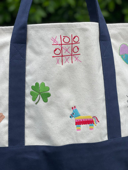 Lucky Icon Tote Bag