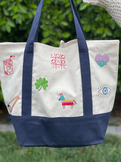 Lucky Icon Tote Bag