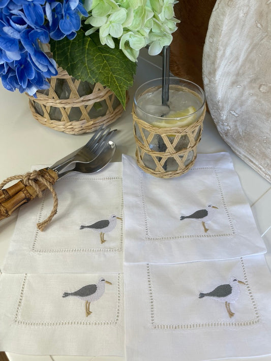 Seagull Cocktail Napkins (set of 4)