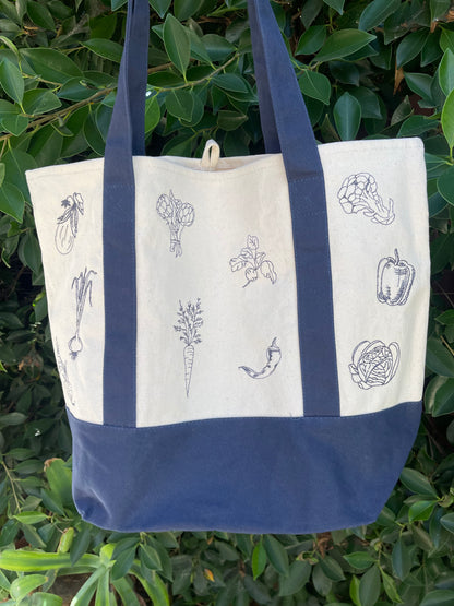 Farmers Market Produce Tote