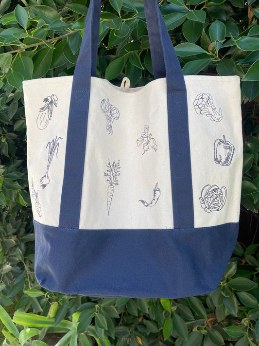 Farmers Market Produce Tote