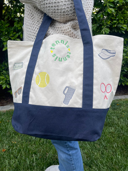Tennis Icon Tote