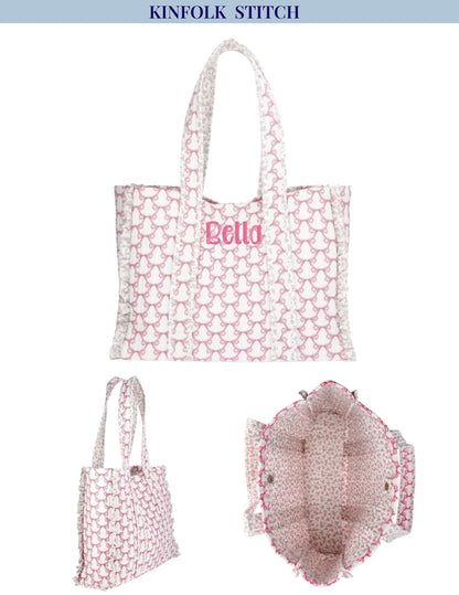 Quilted Tote Bag