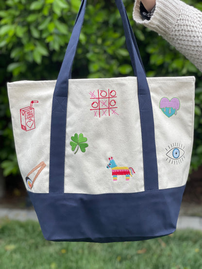 Lucky Icon Tote Bag