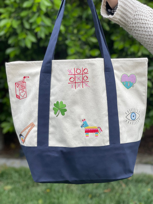 Lucky Icon Tote Bag
