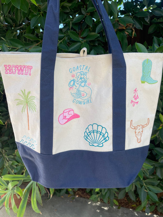 Coastal Cowgirl Tote