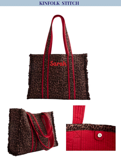 Quilted Tote Bag