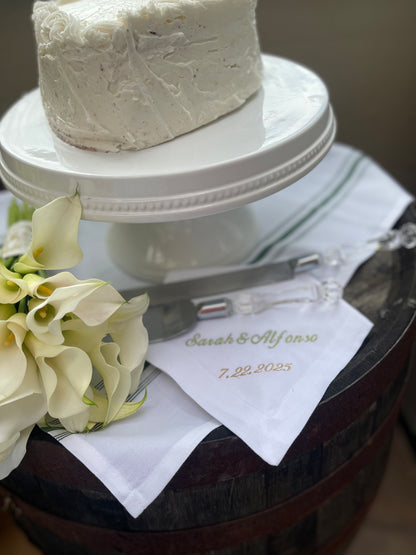 Wedding Cake Napkin