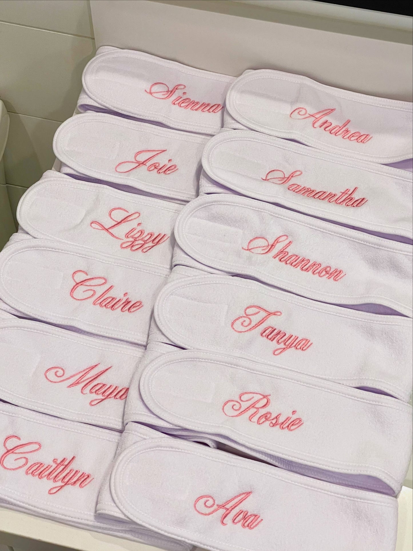Hair Wrap Monogrammed