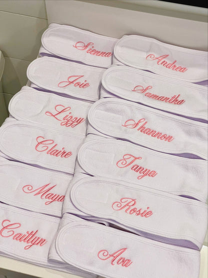 Hair Wrap Monogrammed