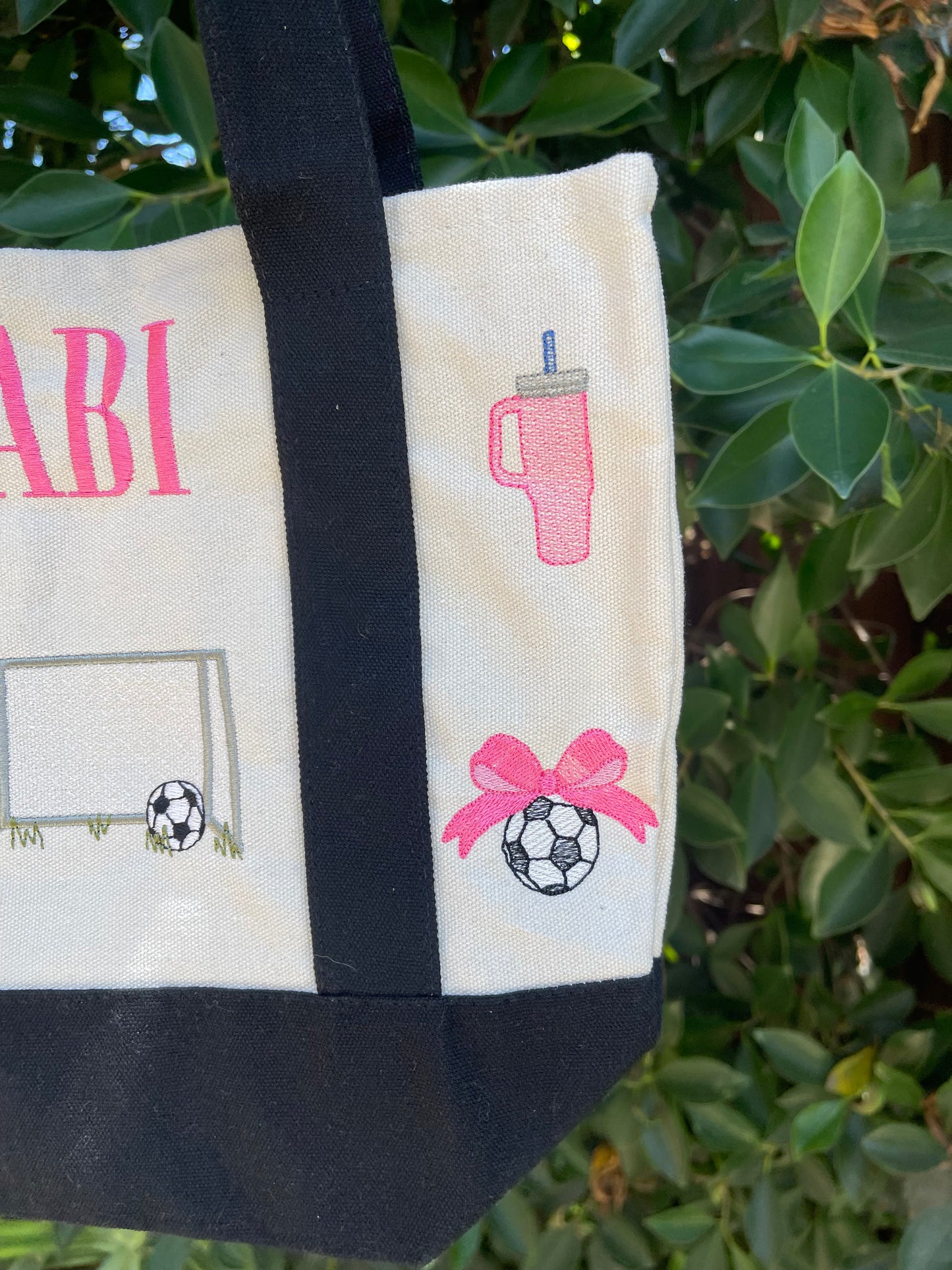 Girls Soccer Tote
