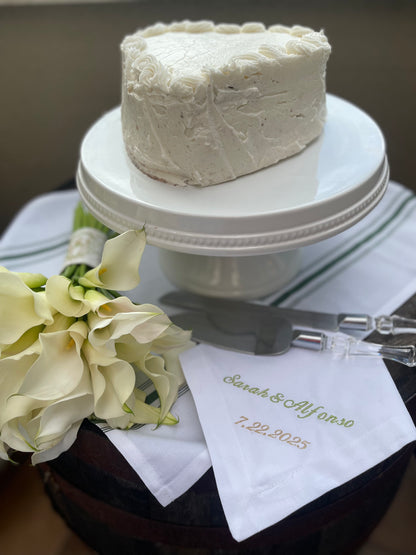 Wedding Cake Napkin