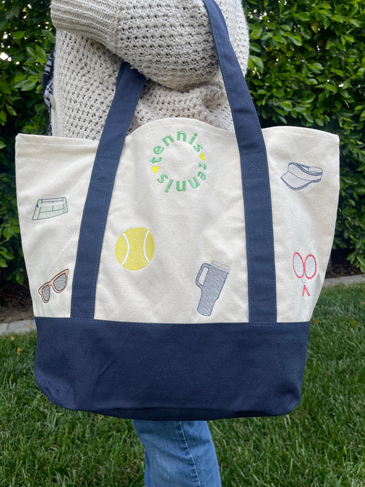 Tennis Icon Tote