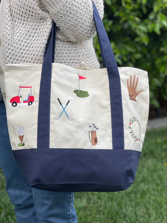 Golf Icon Tote