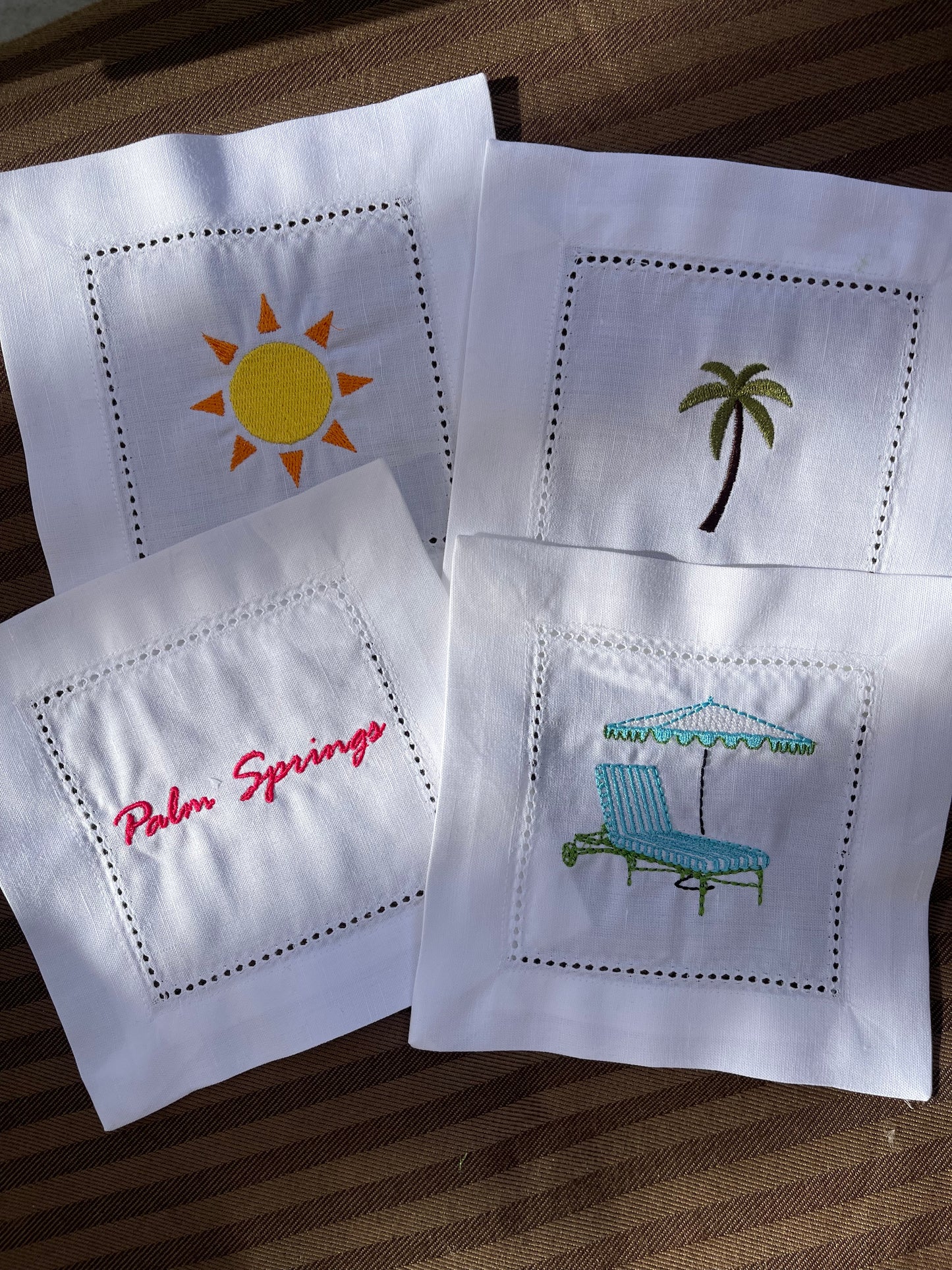 Palm Springs Cocktail Napkins (set of 4)