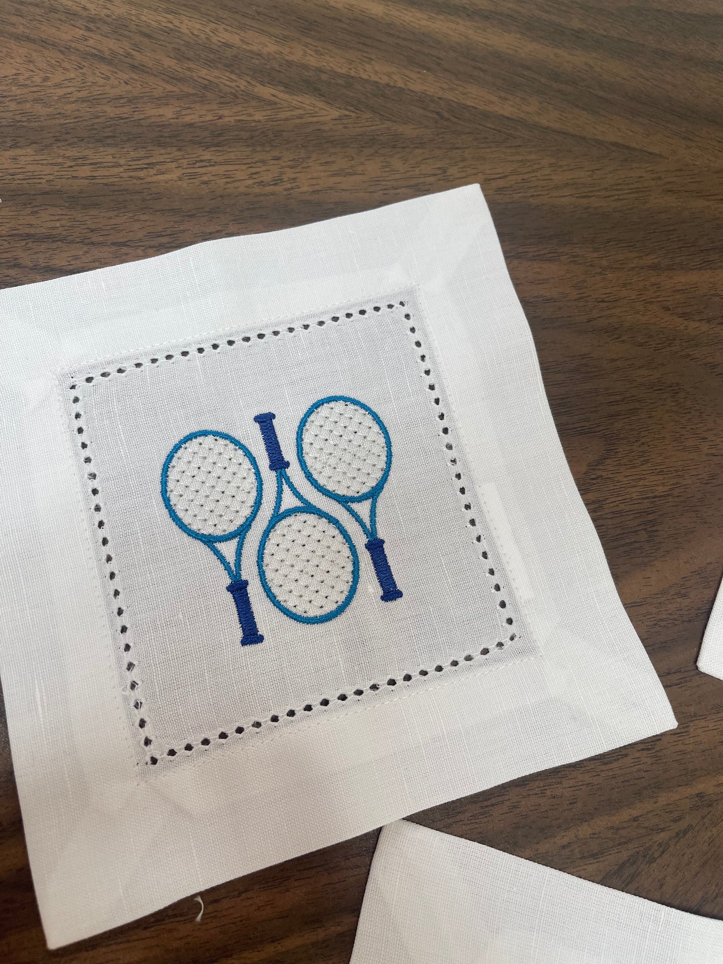 Colorful Tennis Napkins (set of 4)