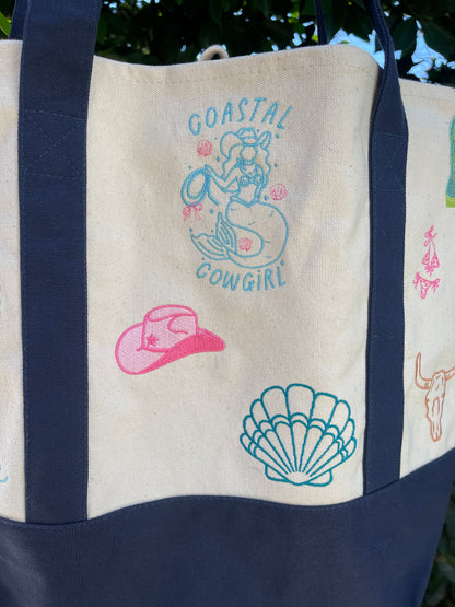Coastal Cowgirl Tote