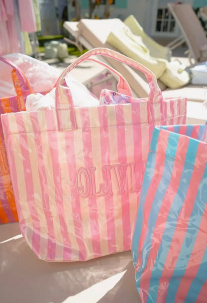 Cabana Clear Coat Tote