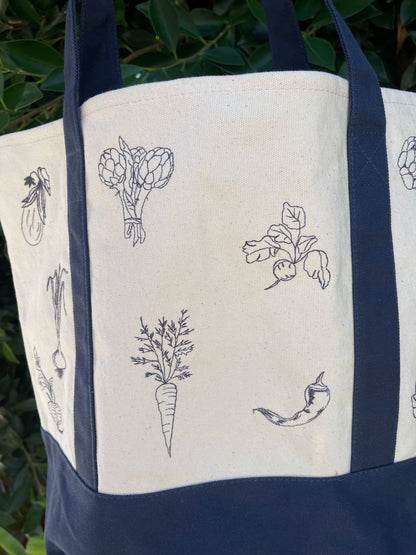 Farmers Market Produce Tote