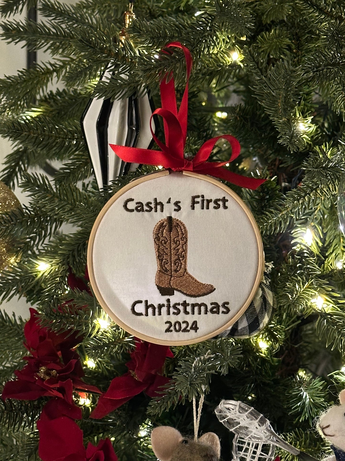 "My First Christmas" Ornament - Boot