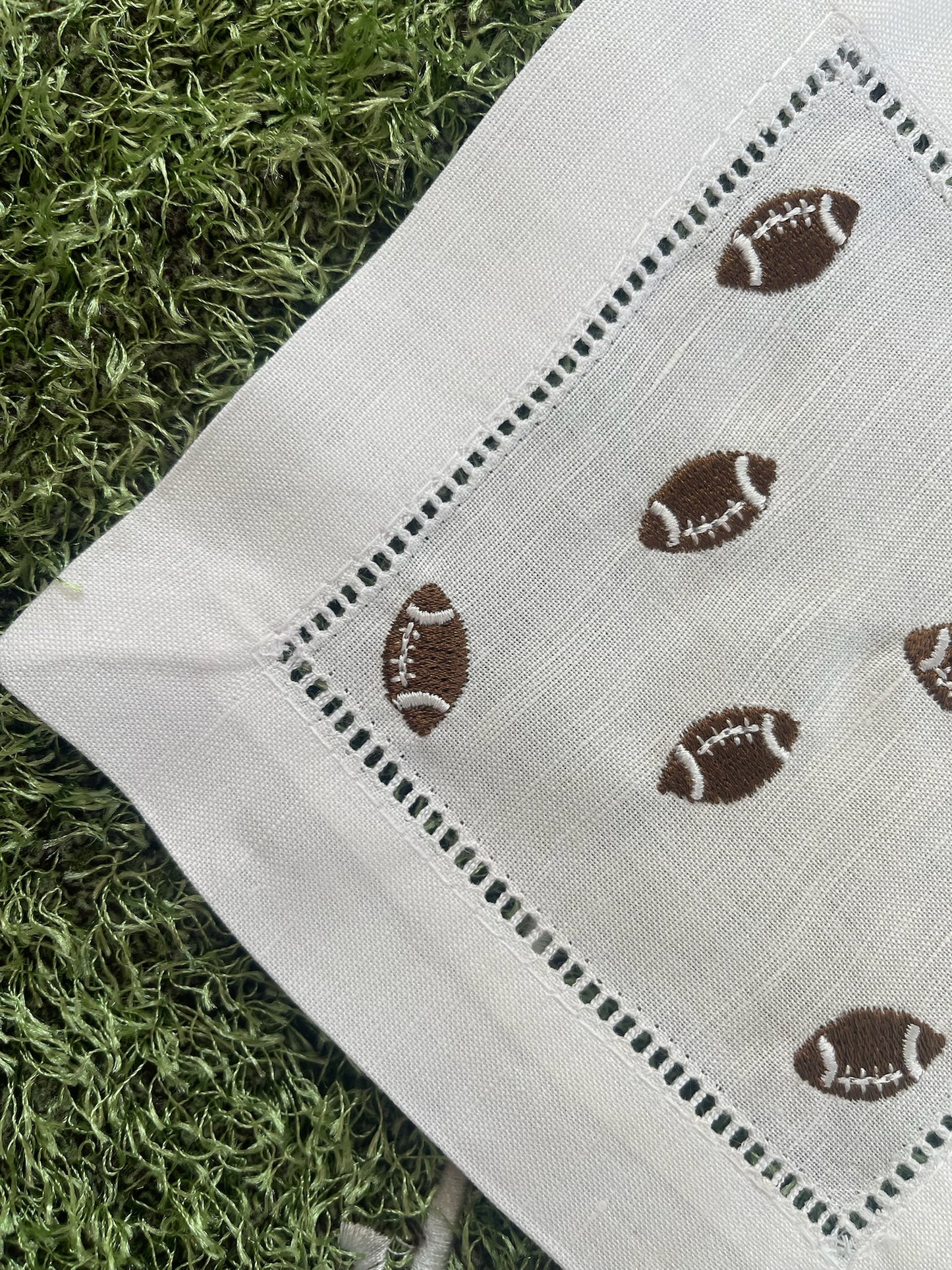 Mini Football Cocktail Napkin