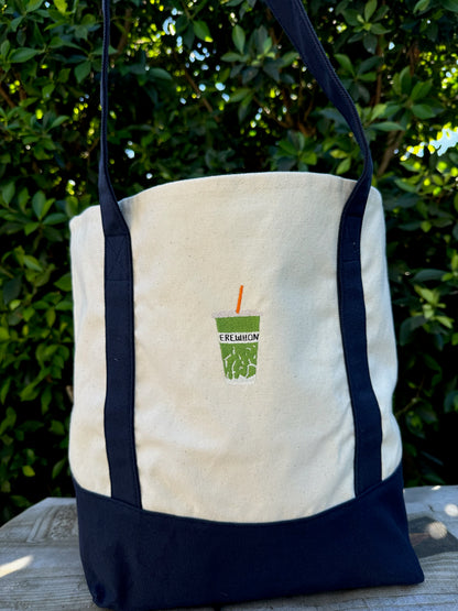 Smoothie Canvas Tote Bag