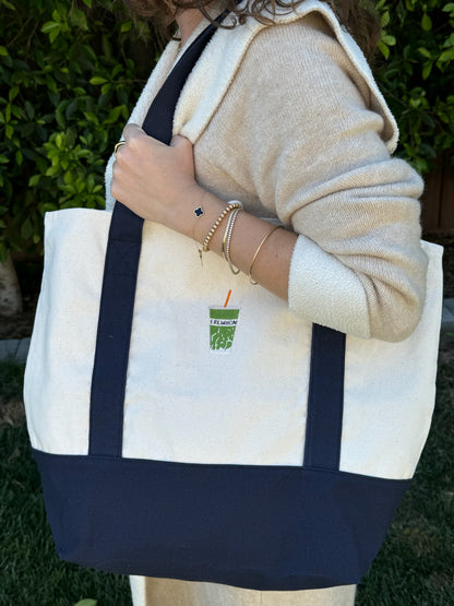 Smoothie Canvas Tote Bag