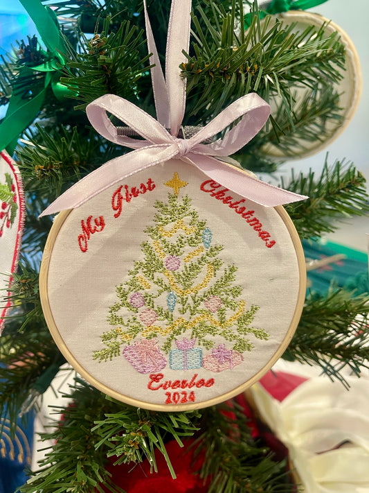 "My First Christmas" Tree Ornament